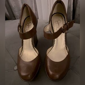 Jessica Simpson Carrie Mary Jane Wedge Platform Pumps